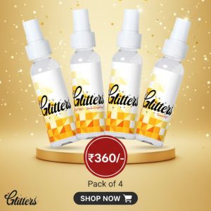 Glitters Multipurpose Polish Pack of 4